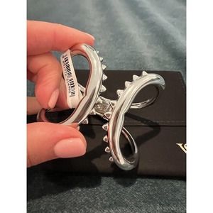 New 1100. Stephen Webster Jewels Verne Sterling Silver & Rhodium Bracelet